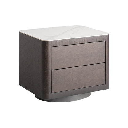 Wholen Bedside Table in Brown Colour