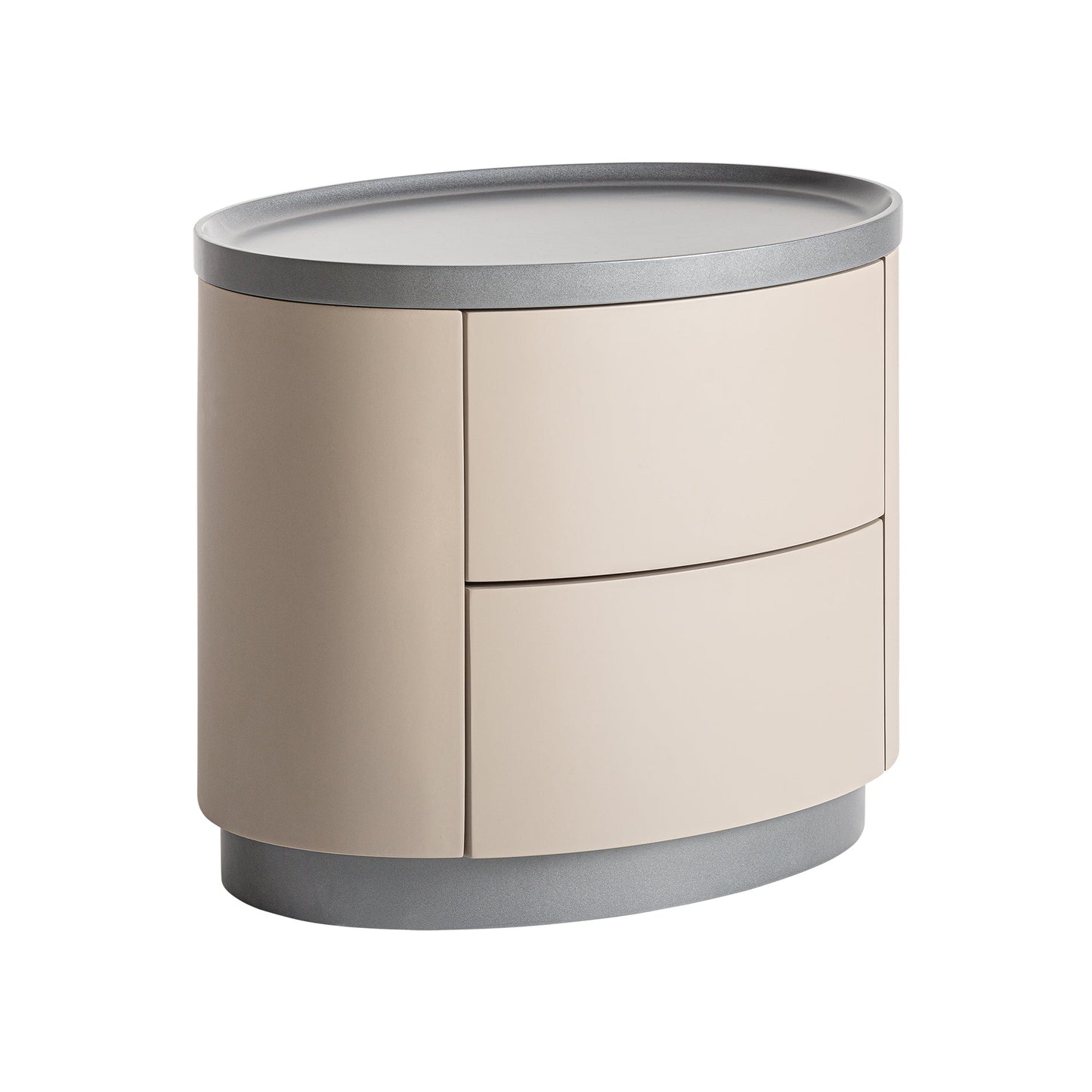 Wehr Bedside Table in Cream Colour