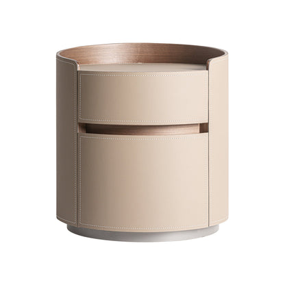 Kandern Bedside Table in Light Brown Colour