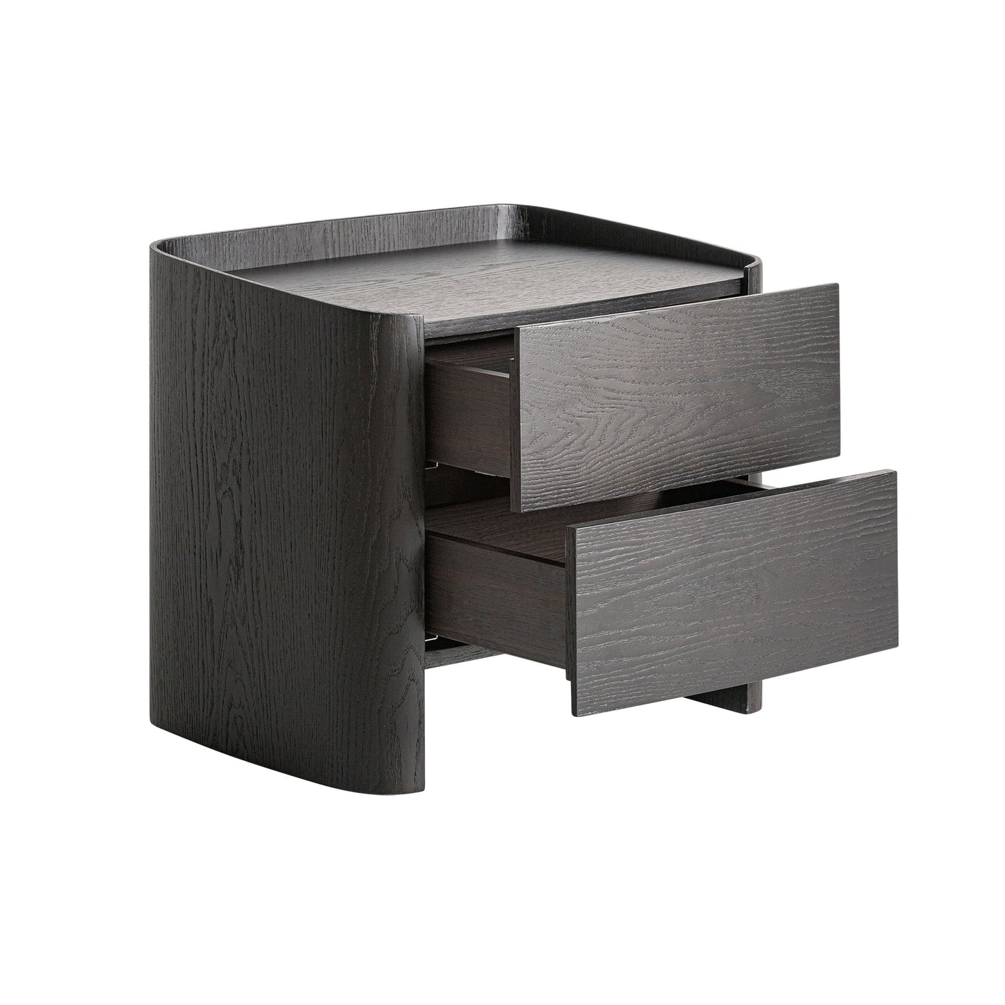 Wolfach Bedside Table in Black Colour