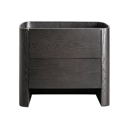 Wolfach Bedside Table in Black Colour