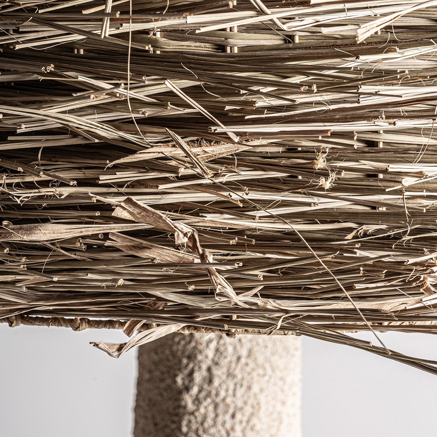 Lámpara De Pie Nyland - Crema