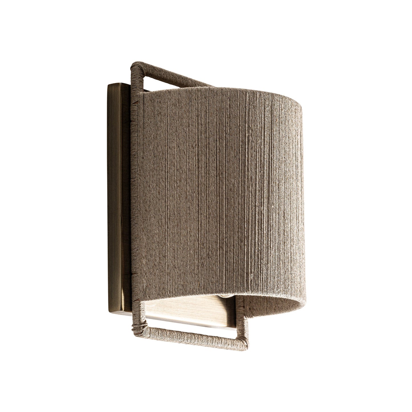 Rives Wall Lamp in Brown Colour