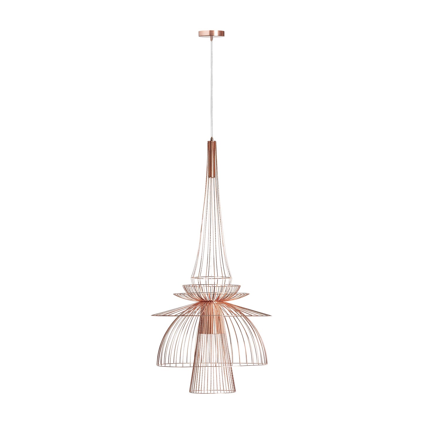 Ceiling Lamp in Copper Colour