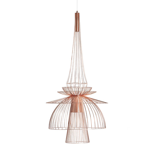 Ceiling Lamp in Copper Colour