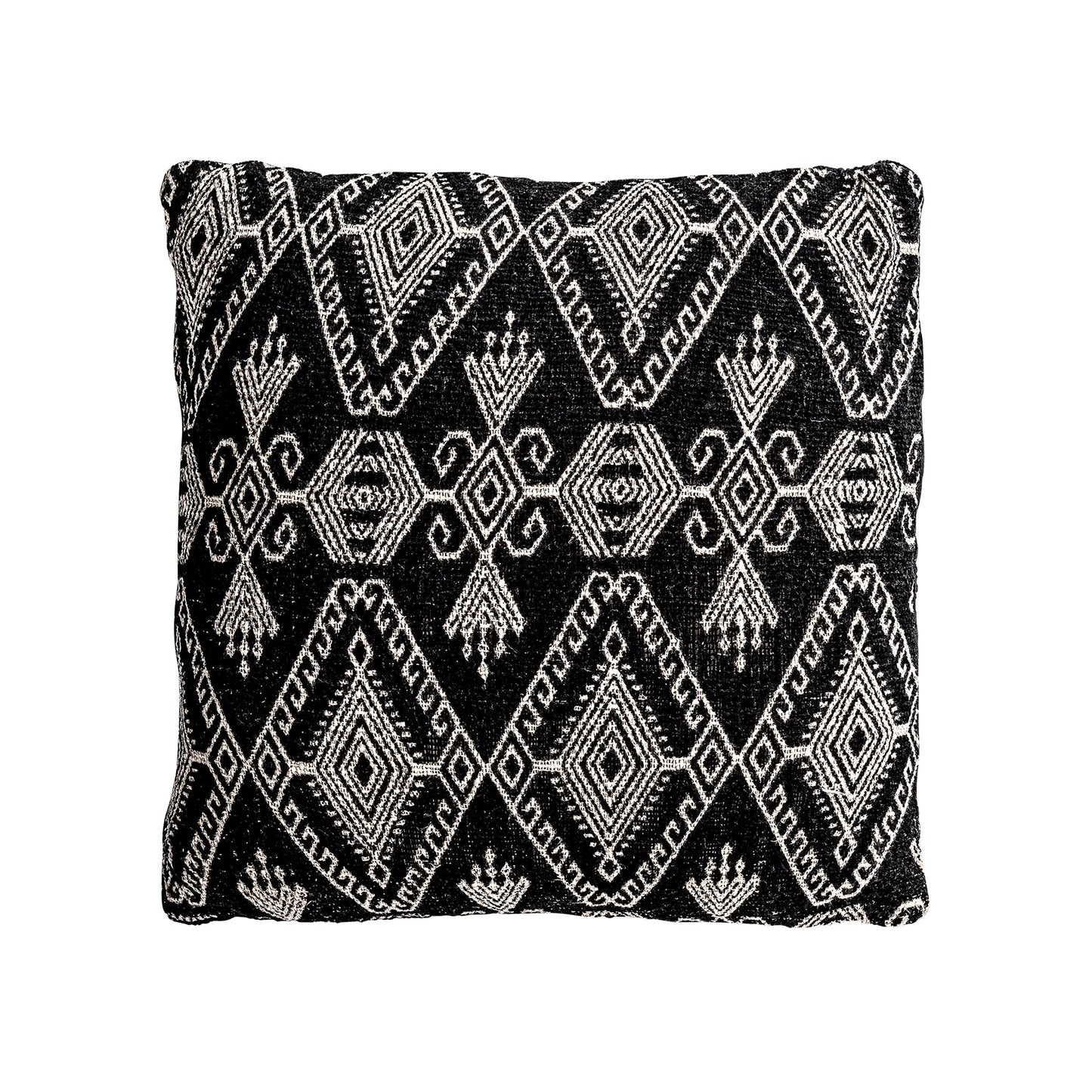 Cleoa Cushion in Black/White Colour