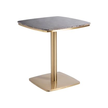 Bar Table in Brown/Gold Colour