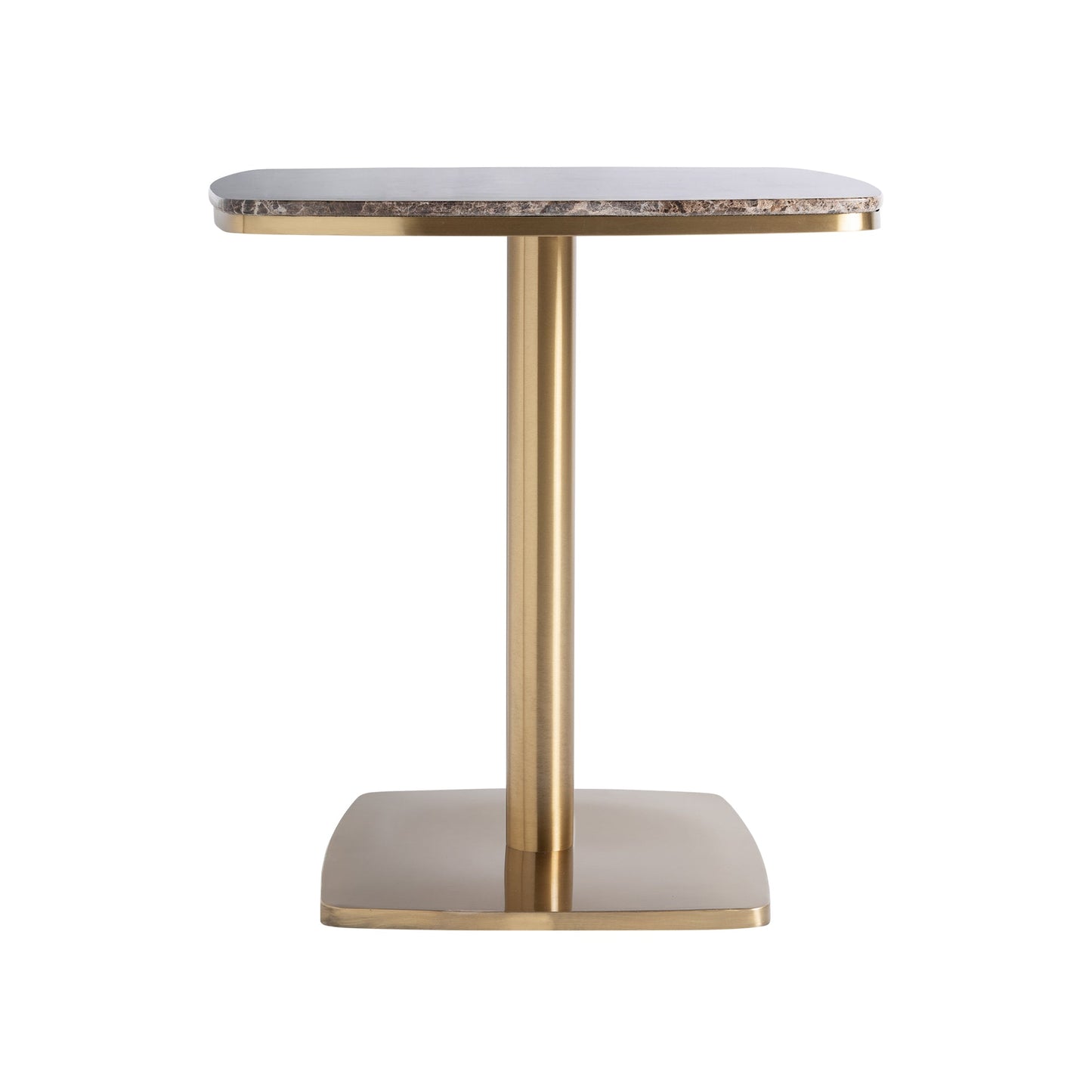 Bar Table in Brown/Gold Colour