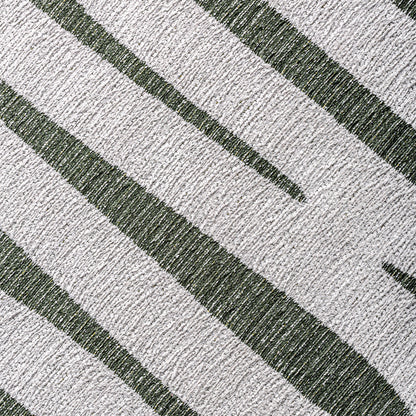 Alfombra Naomi en Color Verde/Blanco