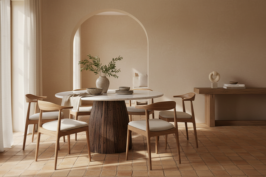 Skorup Dining Table - Brown