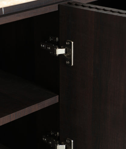 Aparador Verona en madera dm marrón marrón – Estilo Contemporáneo
