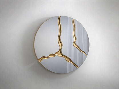 Surcos Mirror D100, Gold Leaf