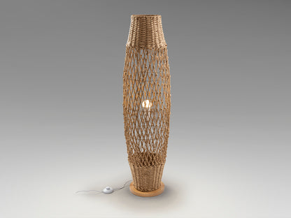 Yaiza Braided Paper Floor Lamp