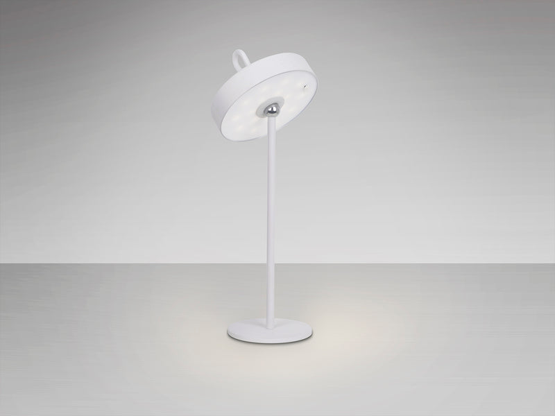 Gong Led Table Lamp White