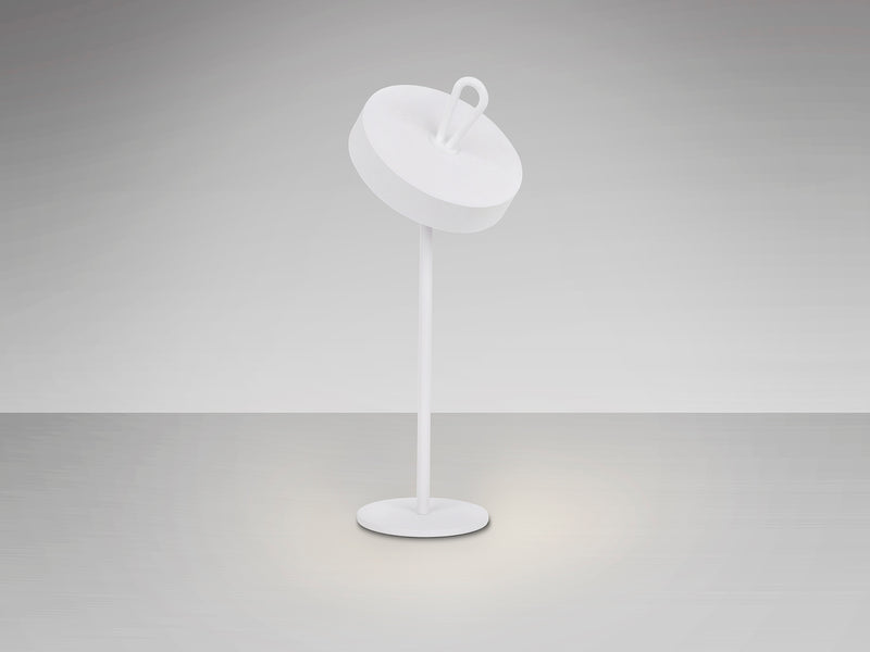 Gong Led Table Lamp White