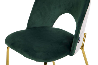 Silla Velvet Verde Gris 49X53X87Cm