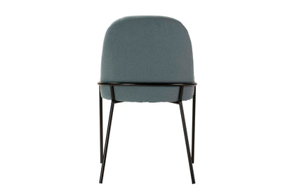 Silla Lino Poliester Verde 50X58X83 Cm