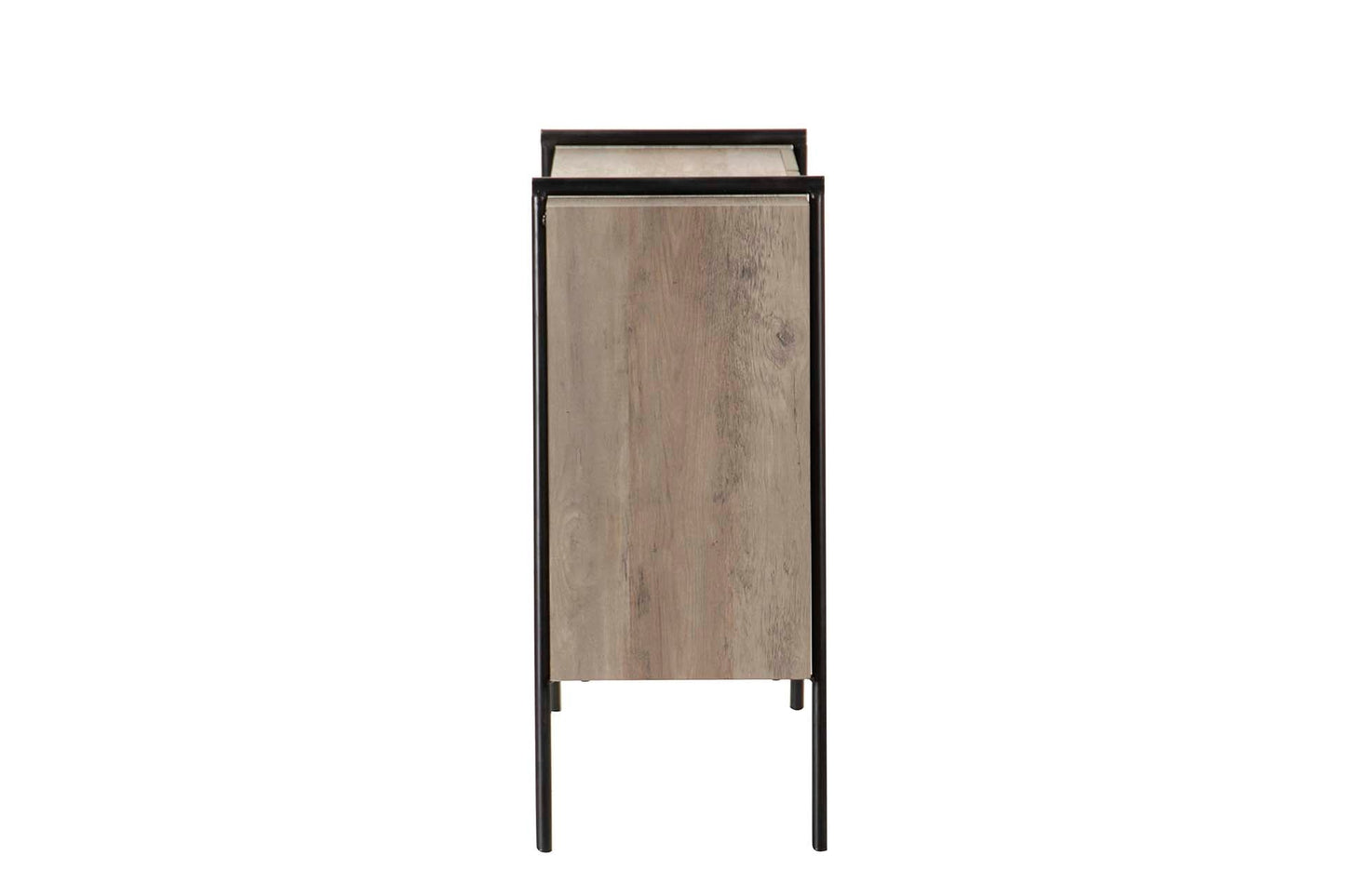 Aparador Mdf Metal Vinilo K/D 90X34X78 Cm