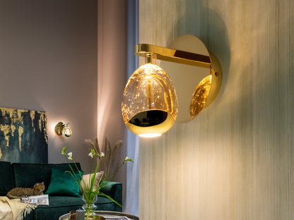 Rocio Wall Lamp 1L Gold