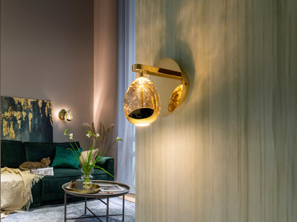 Rocio Wall Lamp 1L Gold