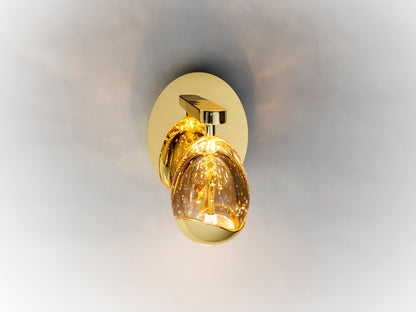 Rocio Wall Lamp 1L Gold