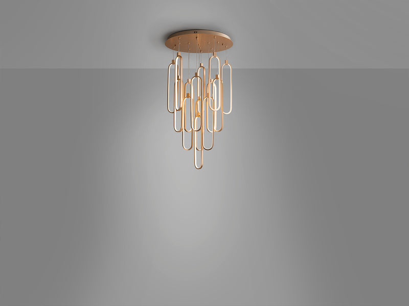 Colette Lamp 14L Rose Gold Dimmable