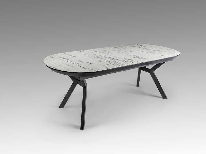 Antea Dining Table White Marble Top