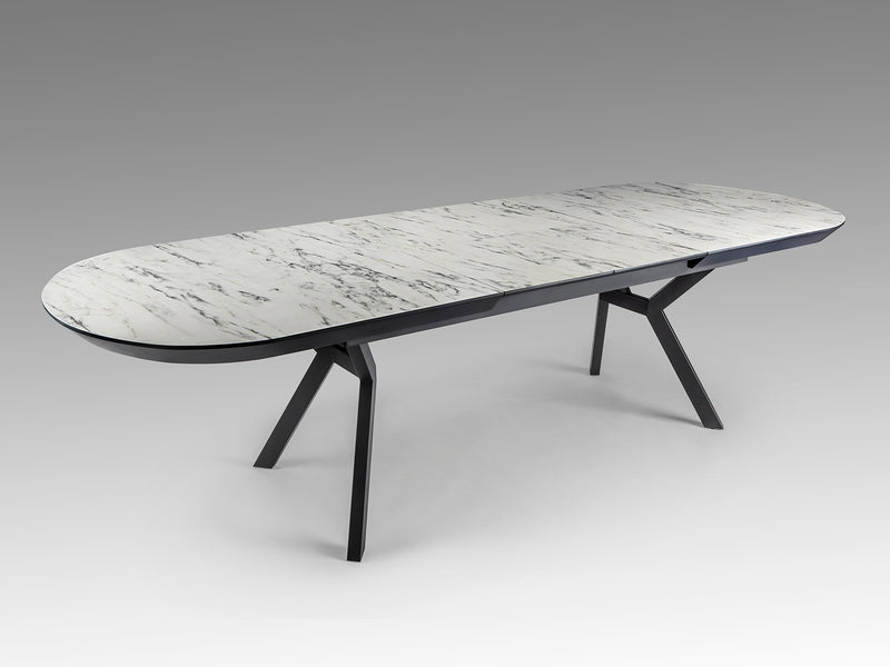 Antea Dining Table White Marble Top