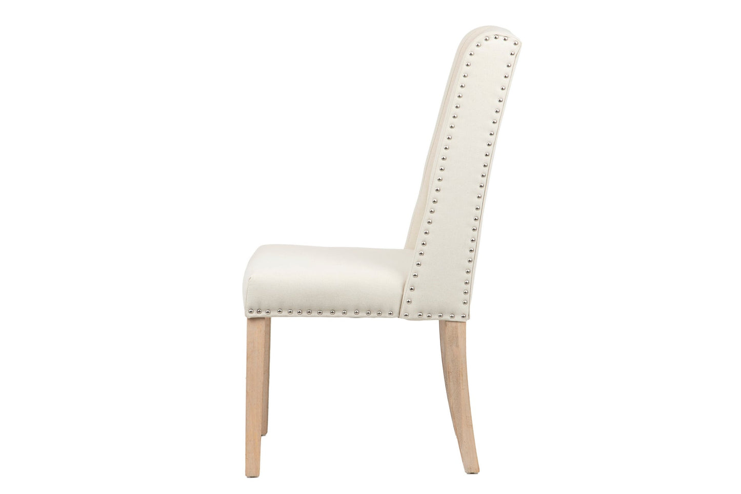 Silla Con Tirador Lino Capitone Beige 55X63X101 Cm