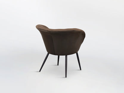 Ozome Black Brown Chair