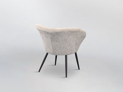 Ozome Beige Black Chair