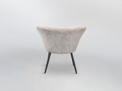 Ozome Beige Black Chair