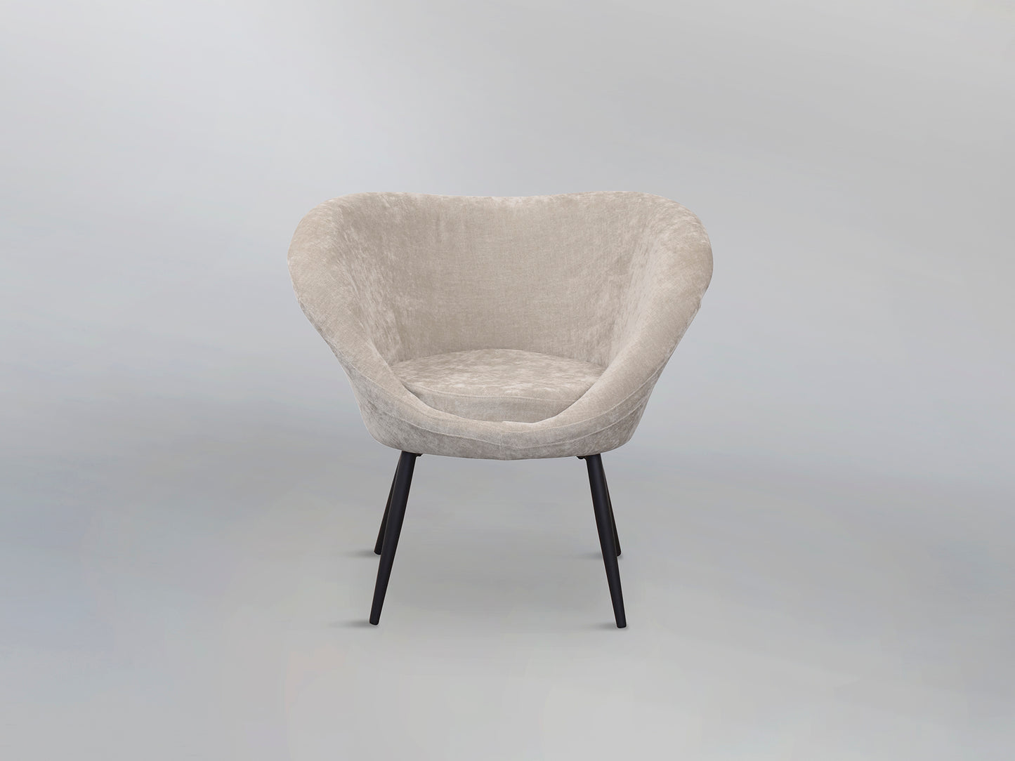 Ozome Beige Black Chair