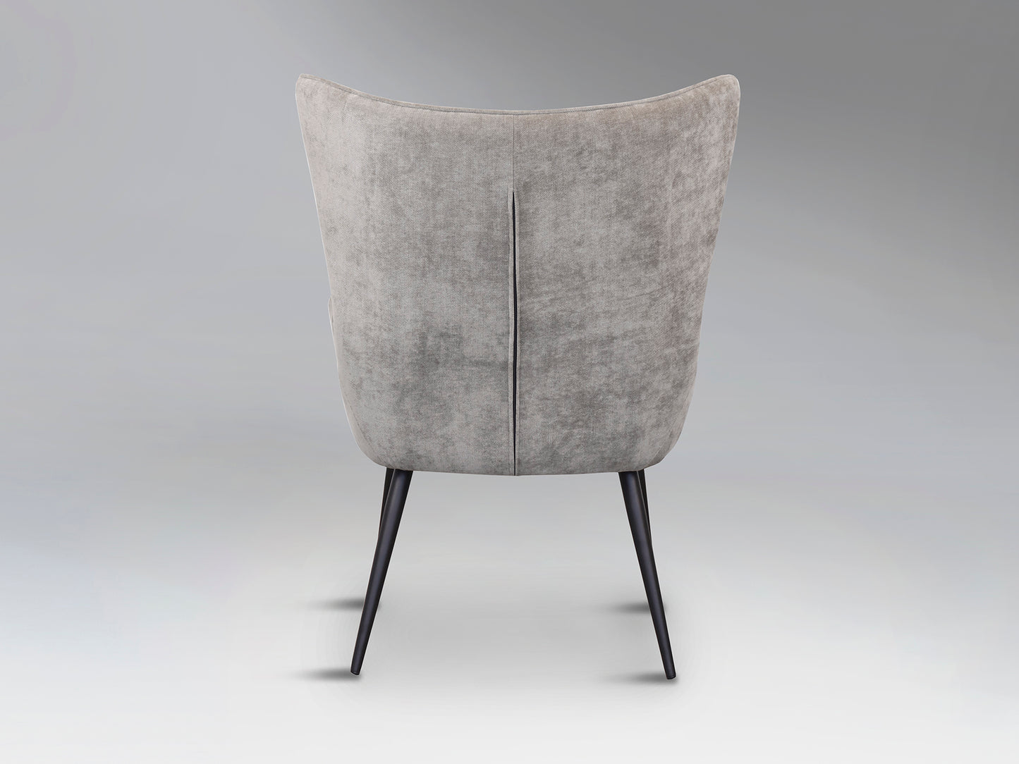 Loira Black Light Grey Chair