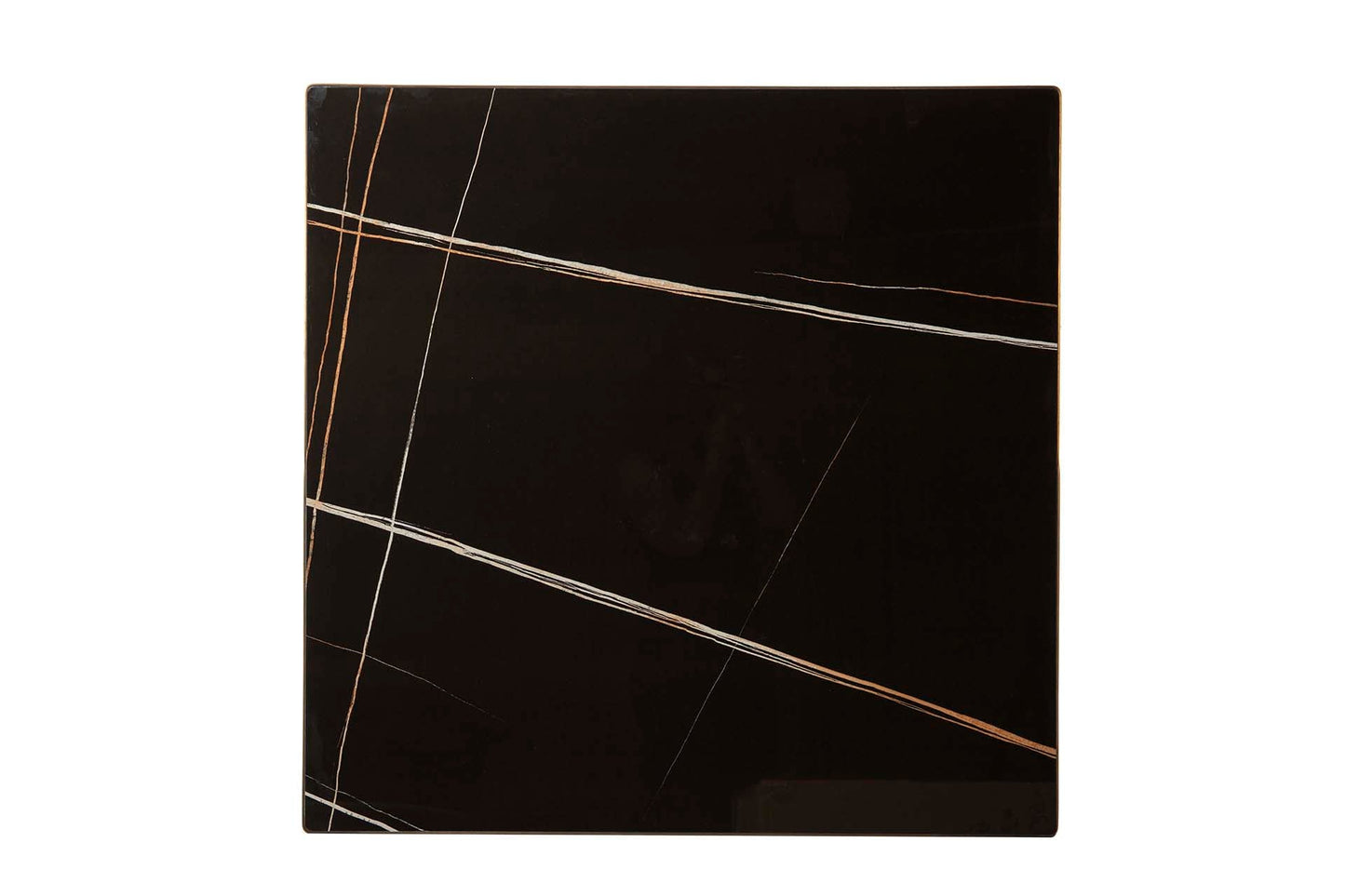 Mesa Comedor Inox. Piedra Lodi 80X80X75 Cm