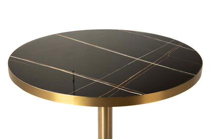 Mesa Comedor Inox. Piedra Lodi 90X90X75 Cm