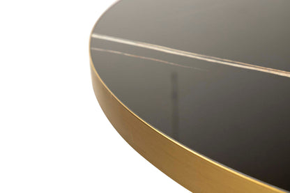 Mesa Comedor Inox. Piedra Lodi 90X90X75 Cm