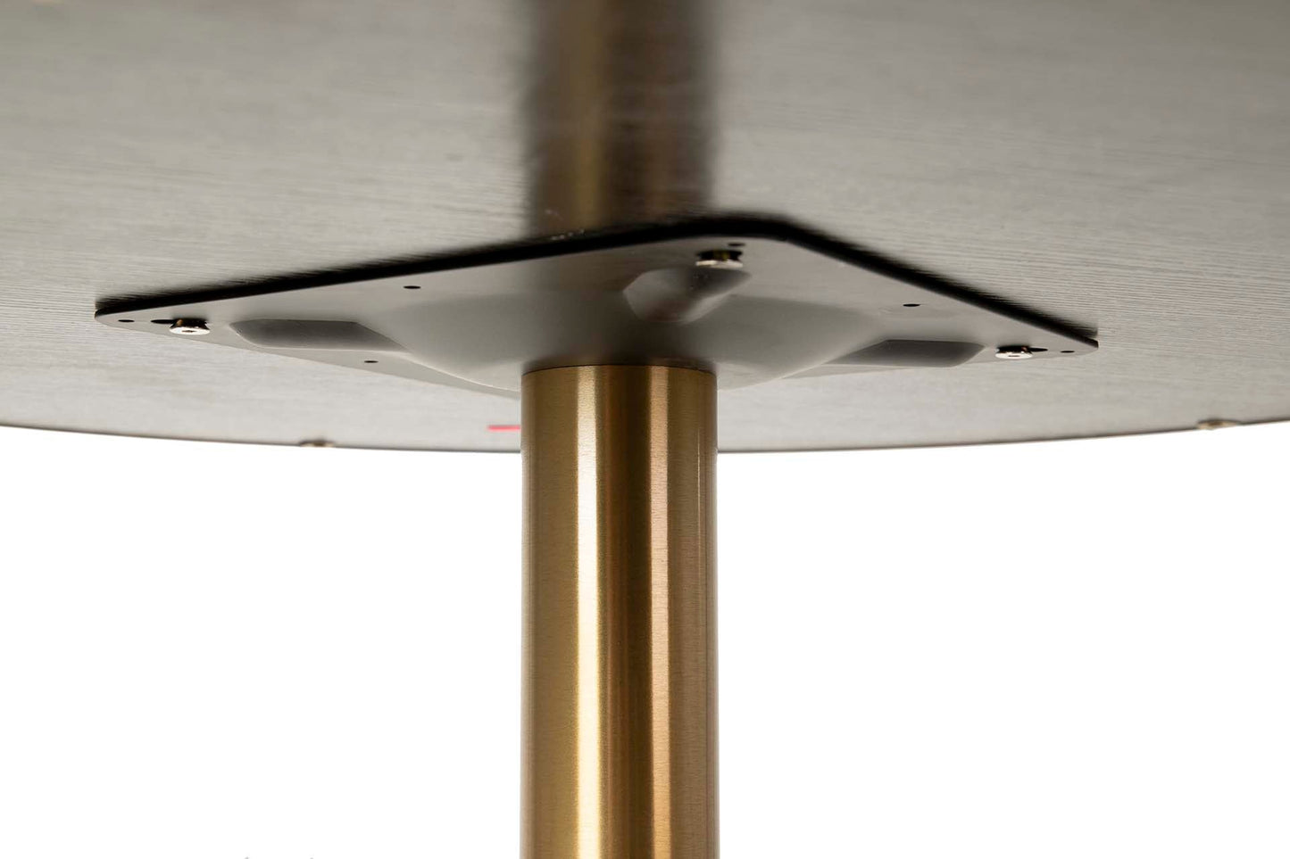 Mesa Comedor Inox. Piedra Lodi 90X90X75 Cm