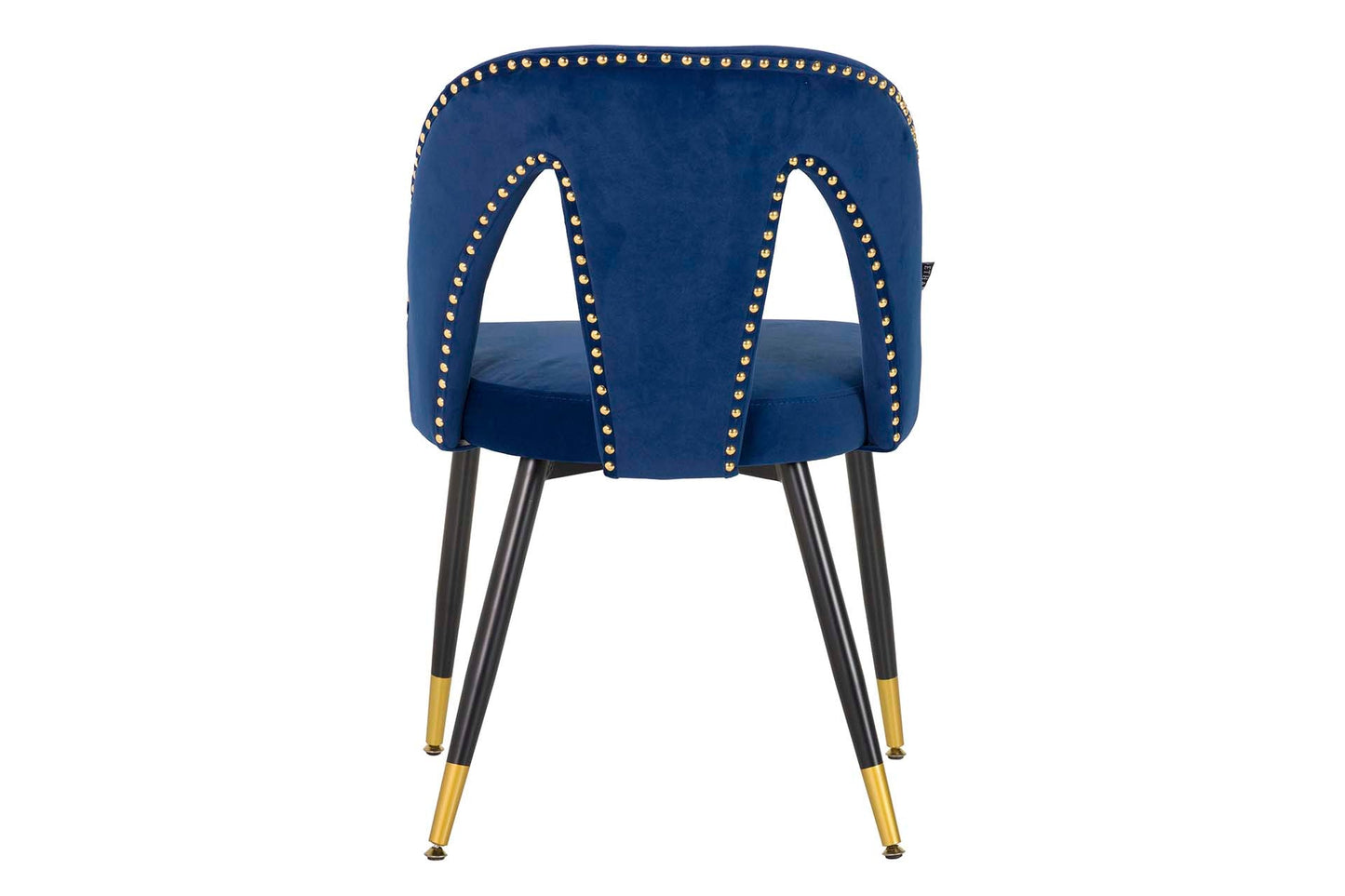 Silla Velvet Azul Stowe 49X54X78 Cm