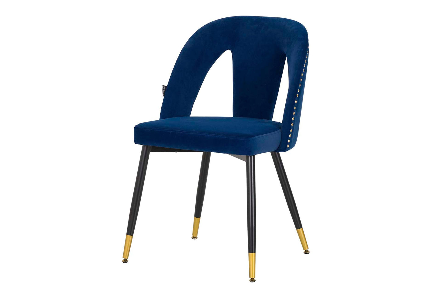 Silla Velvet Azul Stowe 49X54X78 Cm