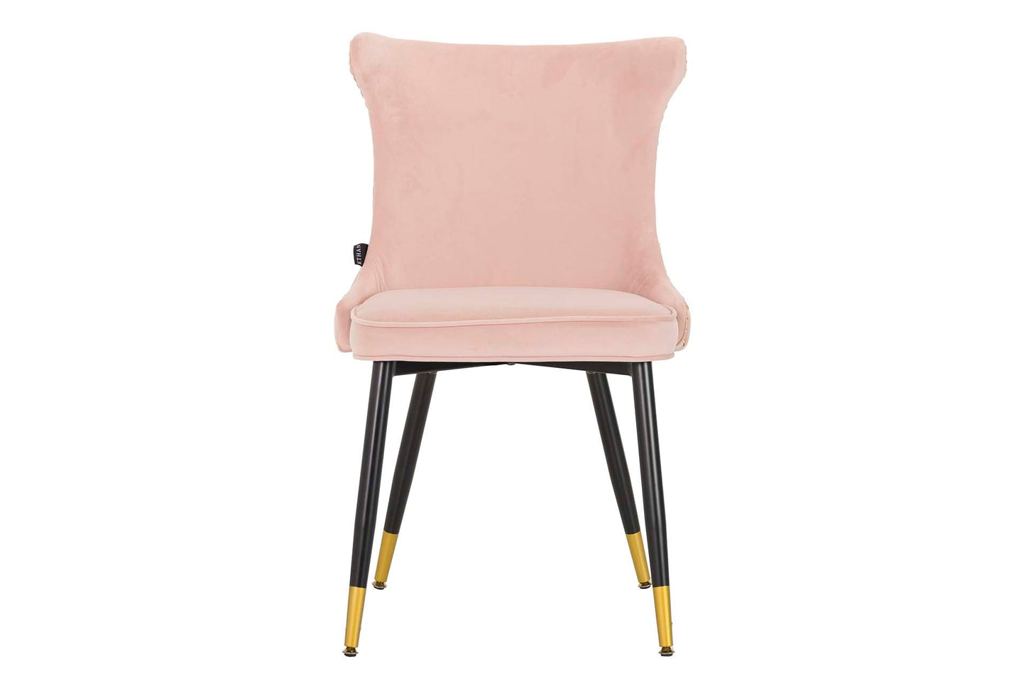 Silla Tachuelas Velvet Rosa Aspen 49X54X79 Cm