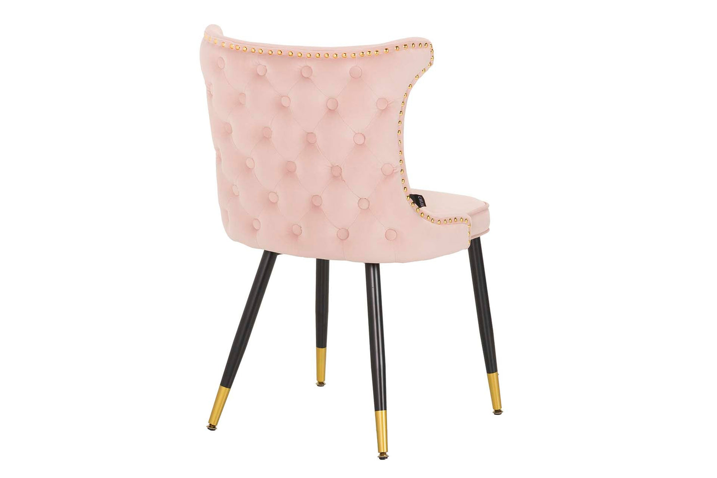Silla Tachuelas Velvet Rosa Aspen 49X54X79 Cm