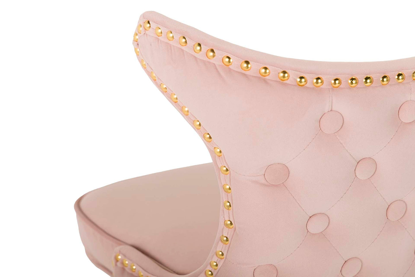 Taburete Bar Velvet Rosa Clinton 46X53X105 Cm