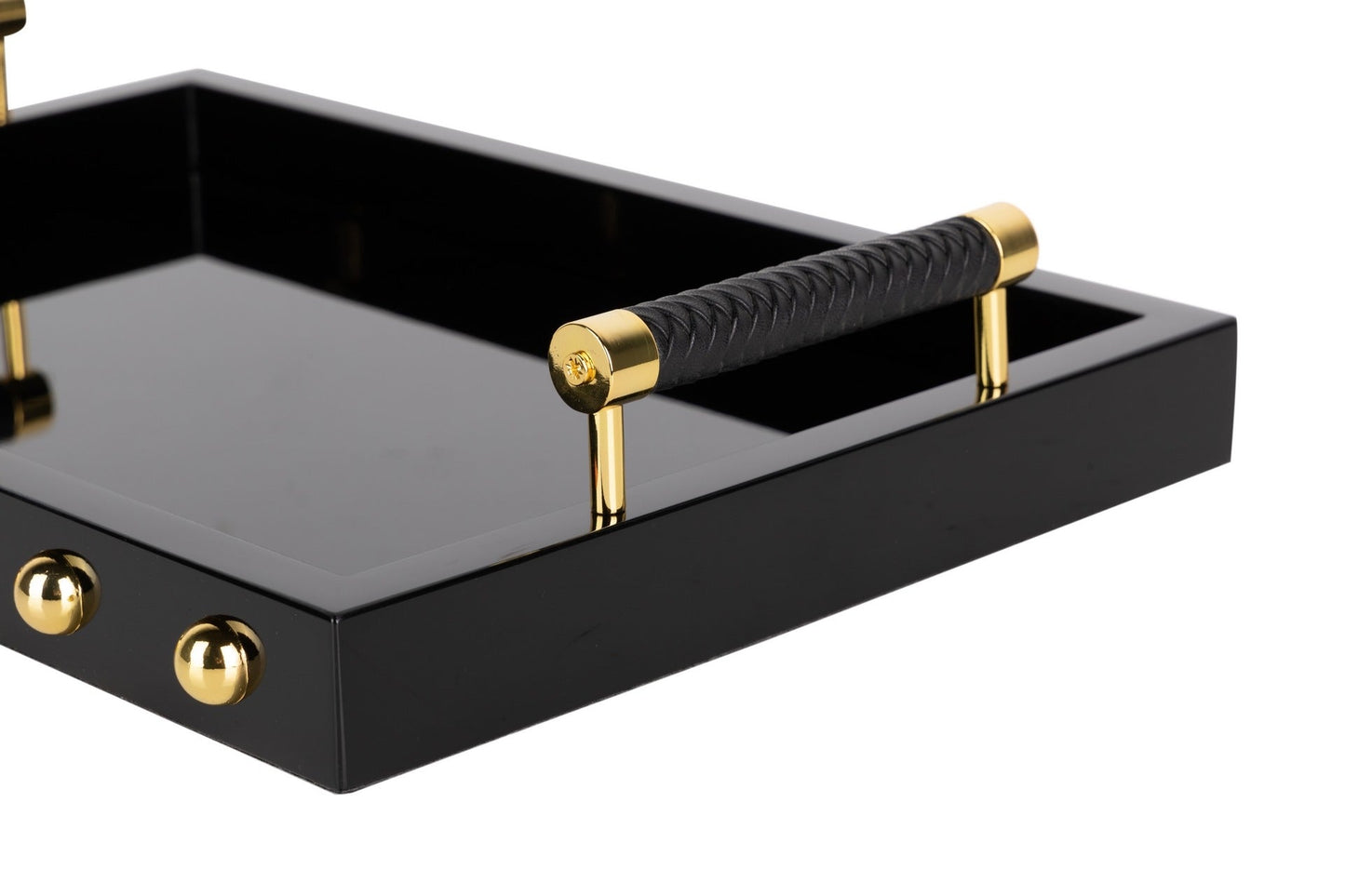 Bandeja Mdf / Metal Zinc / Acero Inox 45X33X9 Cm