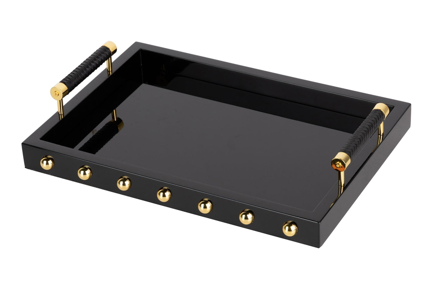Bandeja Mdf / Metal Zinc / Acero Inox 45X33X9 Cm