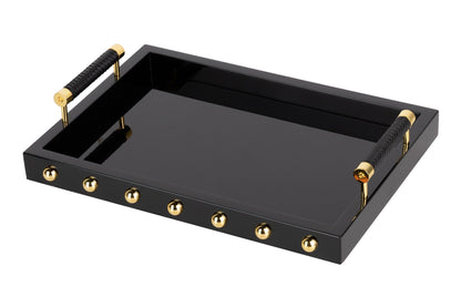 Bandeja Mdf / Metal Zinc / Acero Inox 45X33X9 Cm