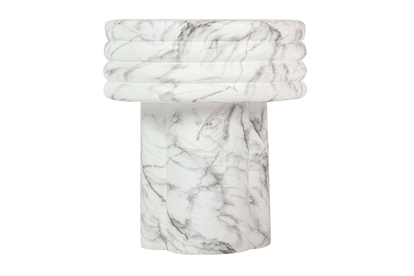 Mesa Auxiliar Blanco Sedit 37X37X42 Cm