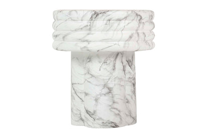 Mesa Auxiliar Blanco Sedit 37X37X42 Cm
