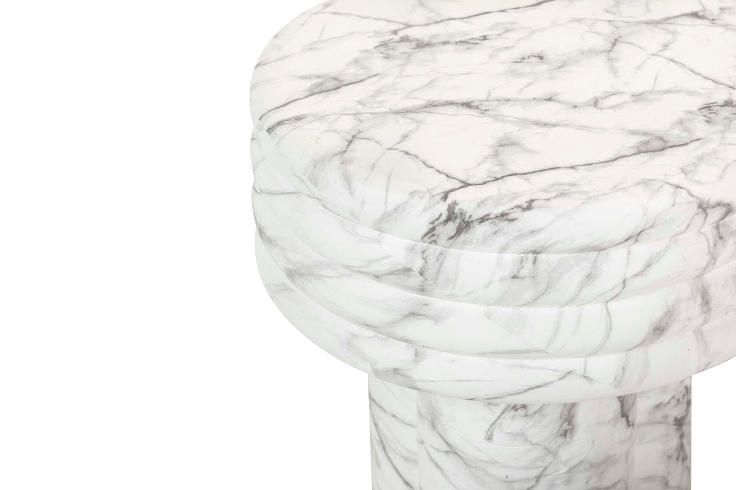 Mesa Auxiliar Blanco Sedit 37X37X42 Cm