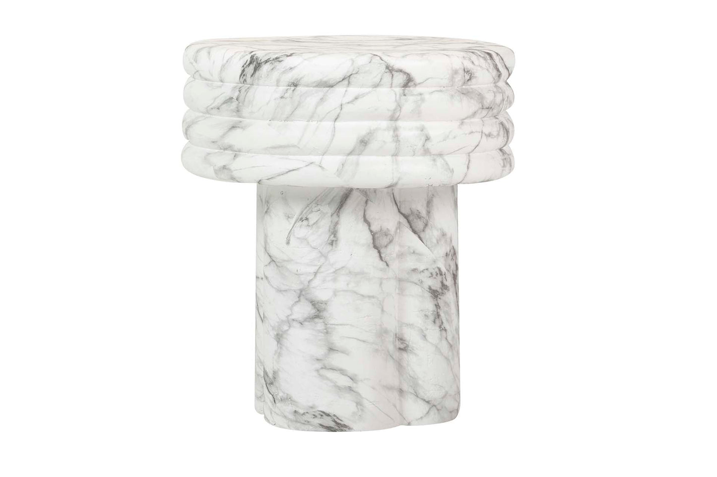 Mesa Auxiliar Blanco Sedit 37X37X42 Cm